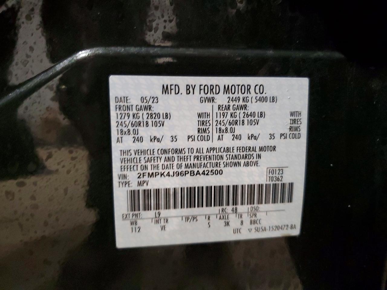 2023 FORD EDGE
