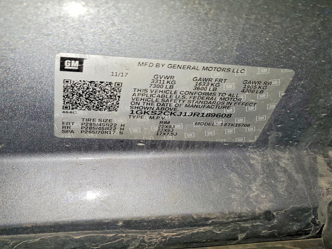 2018 GMC Yukon