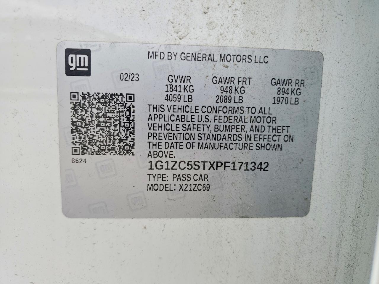2023 CHEVROLET MALIBU