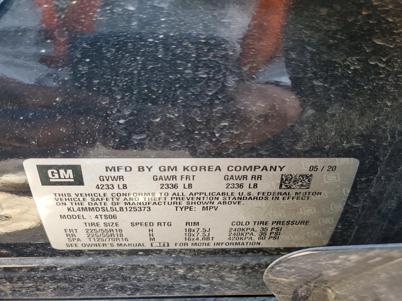 2020 BUICK Encore GX