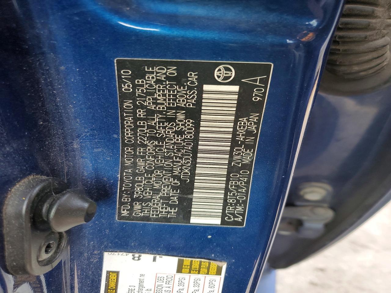 2010 TOYOTA PRIUS