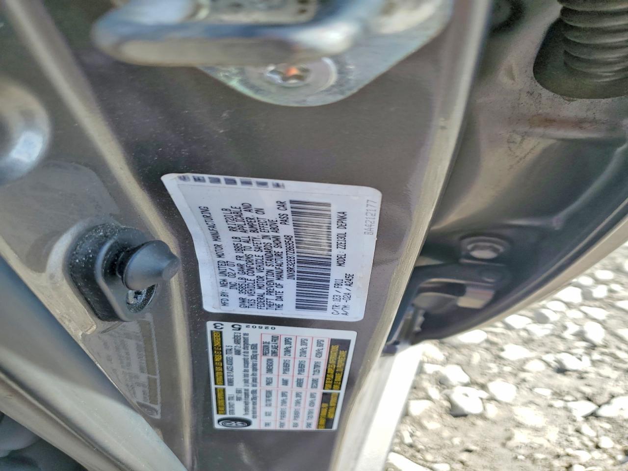 2007 TOYOTA COROLLA