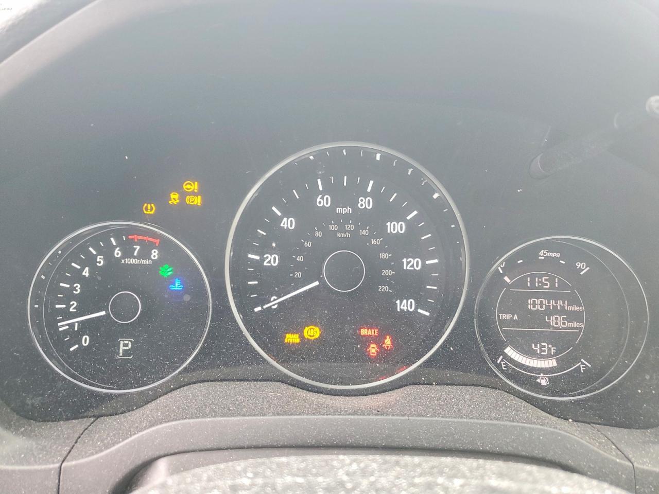 2018 HONDA HR-V