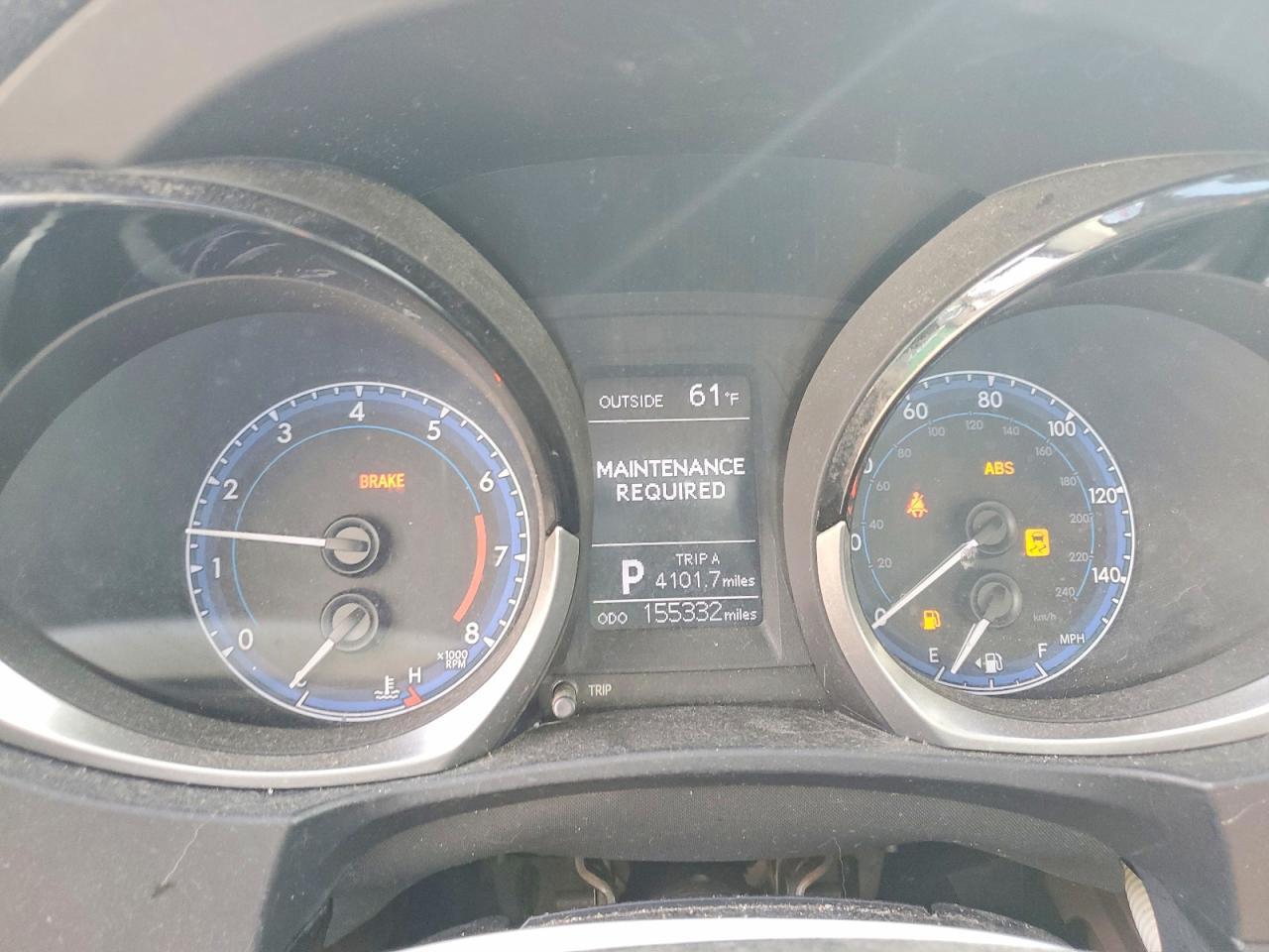 2015 TOYOTA COROLLA