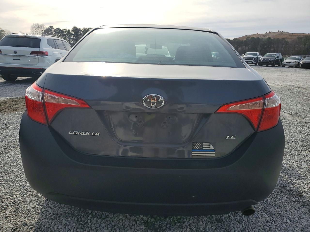 2016 TOYOTA COROLLA