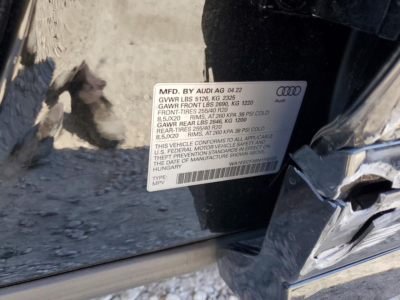 2022 AUDI Q3