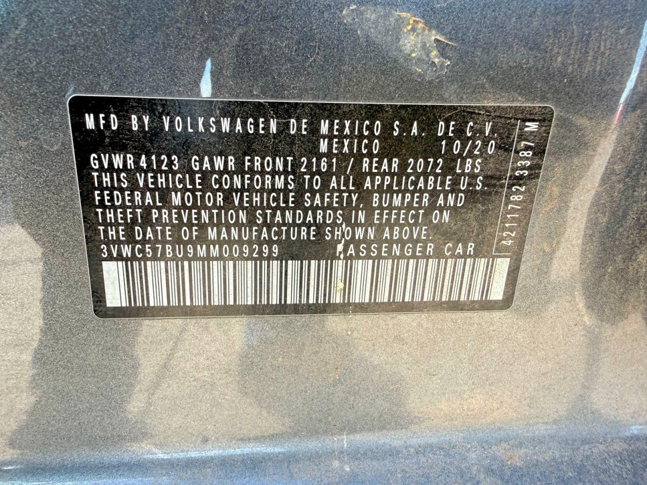 2021 VOLKSWAGEN JETTA