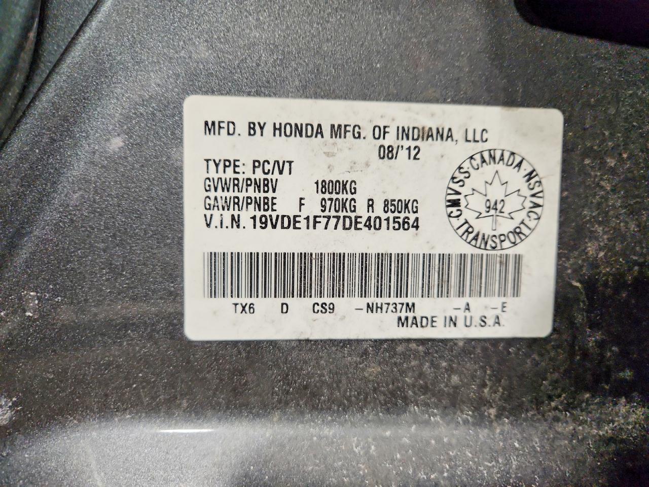 2013 ACURA ILX