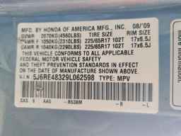 2009 HONDA CR-V