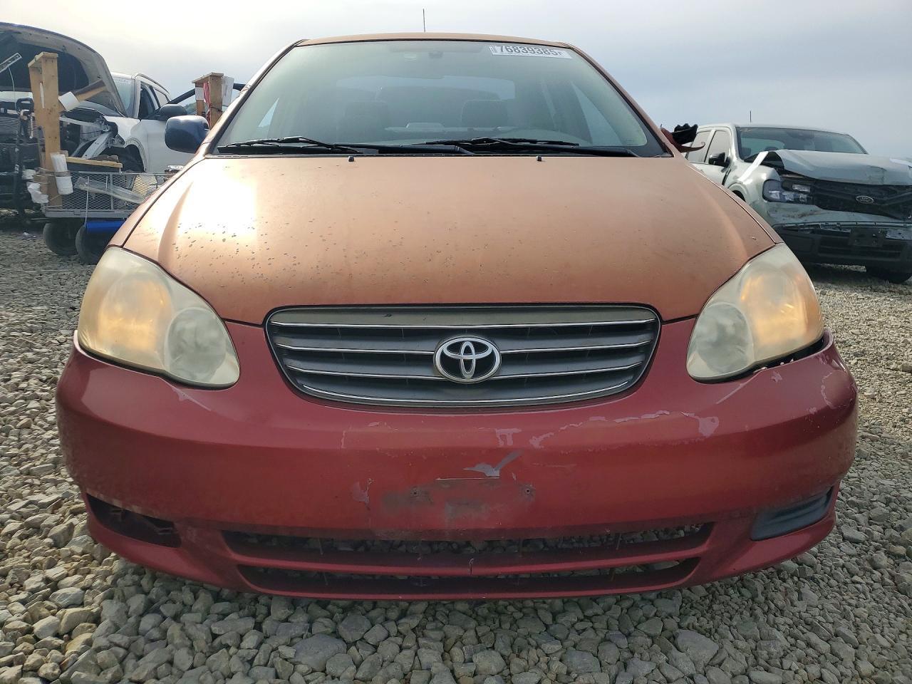 2004 TOYOTA COROLLA