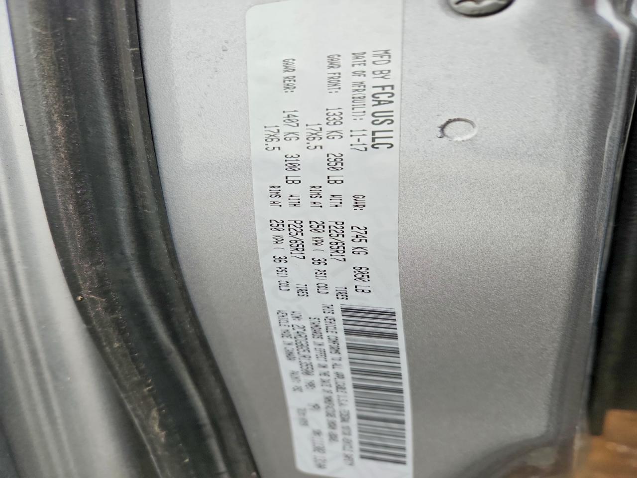 2018 DODGE GRAND CARAVAN