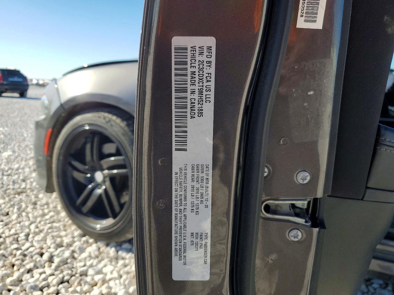 2021 DODGE CHARGER