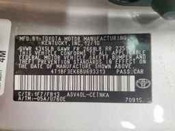 2011 TOYOTA CAMRY