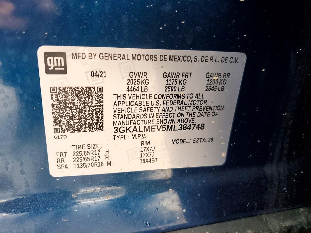 2021 GMC Terrain