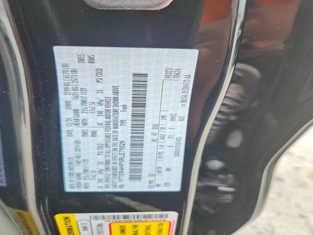 2024 FORD RANGER