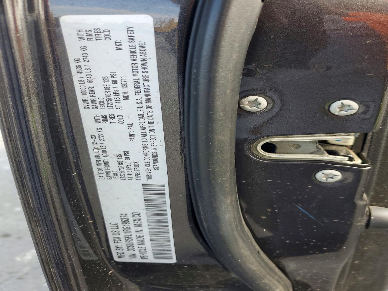 2024 RAM 2500