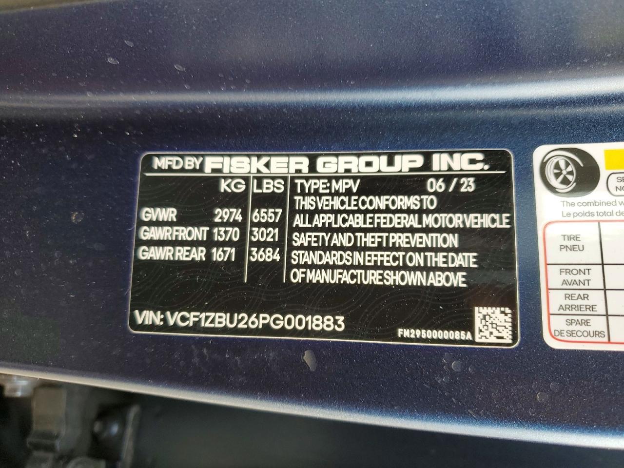 2023 Fisker OCEAN