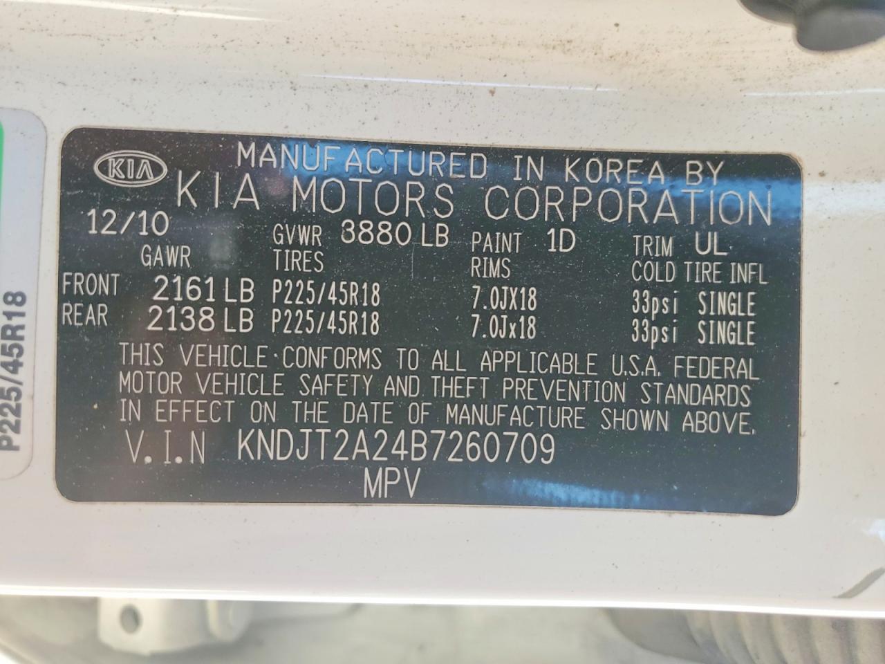 2011 KIA SOUL