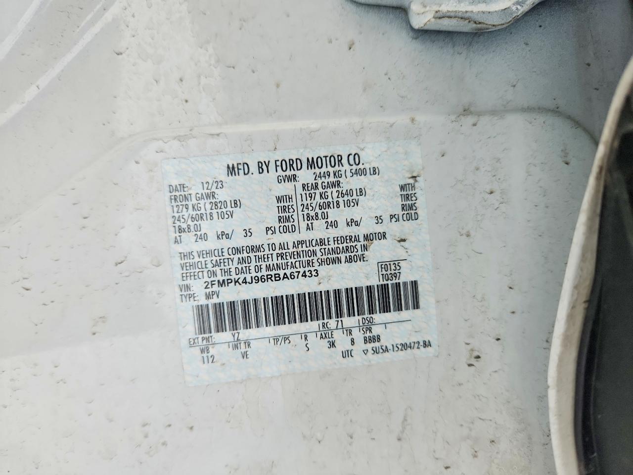 2024 FORD EDGE