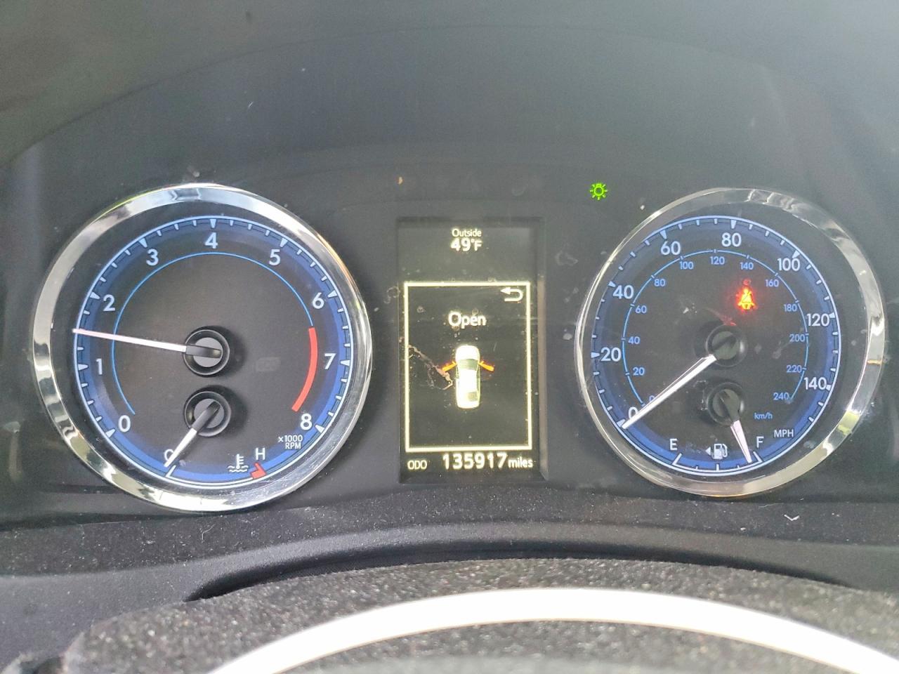 2018 TOYOTA COROLLA