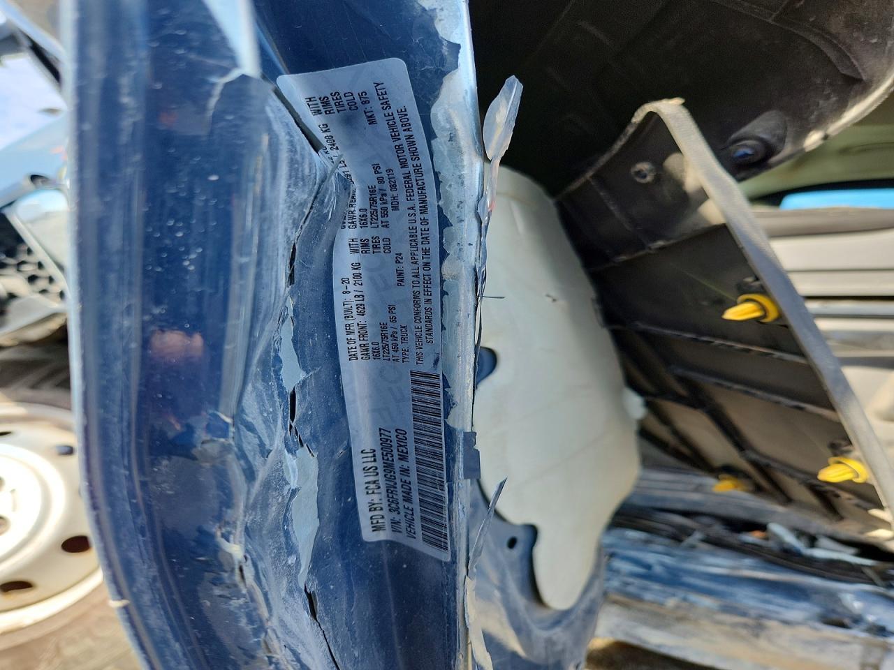 2021 RAM ProMaster 3500
