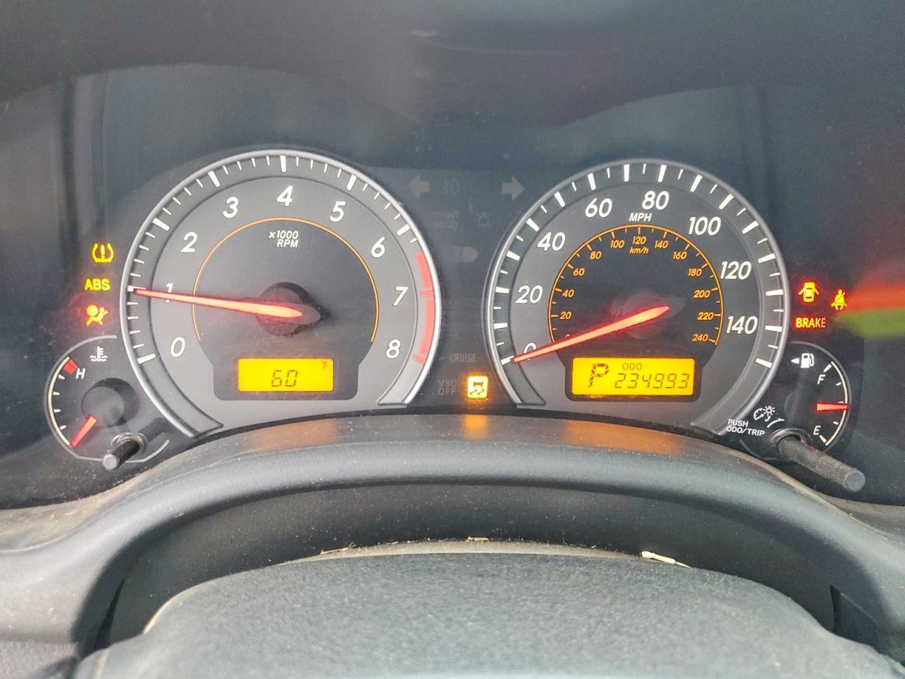 2010 TOYOTA COROLLA