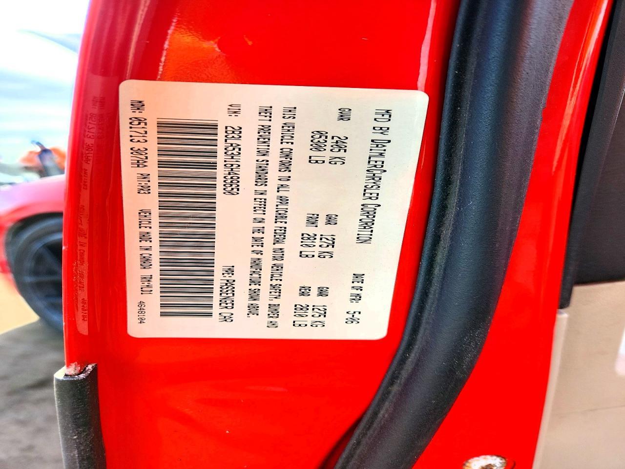 2006 DODGE CHARGER
