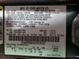 2020 FORD FUSION