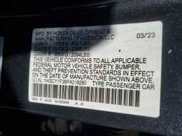 2023 HONDA ACCORD