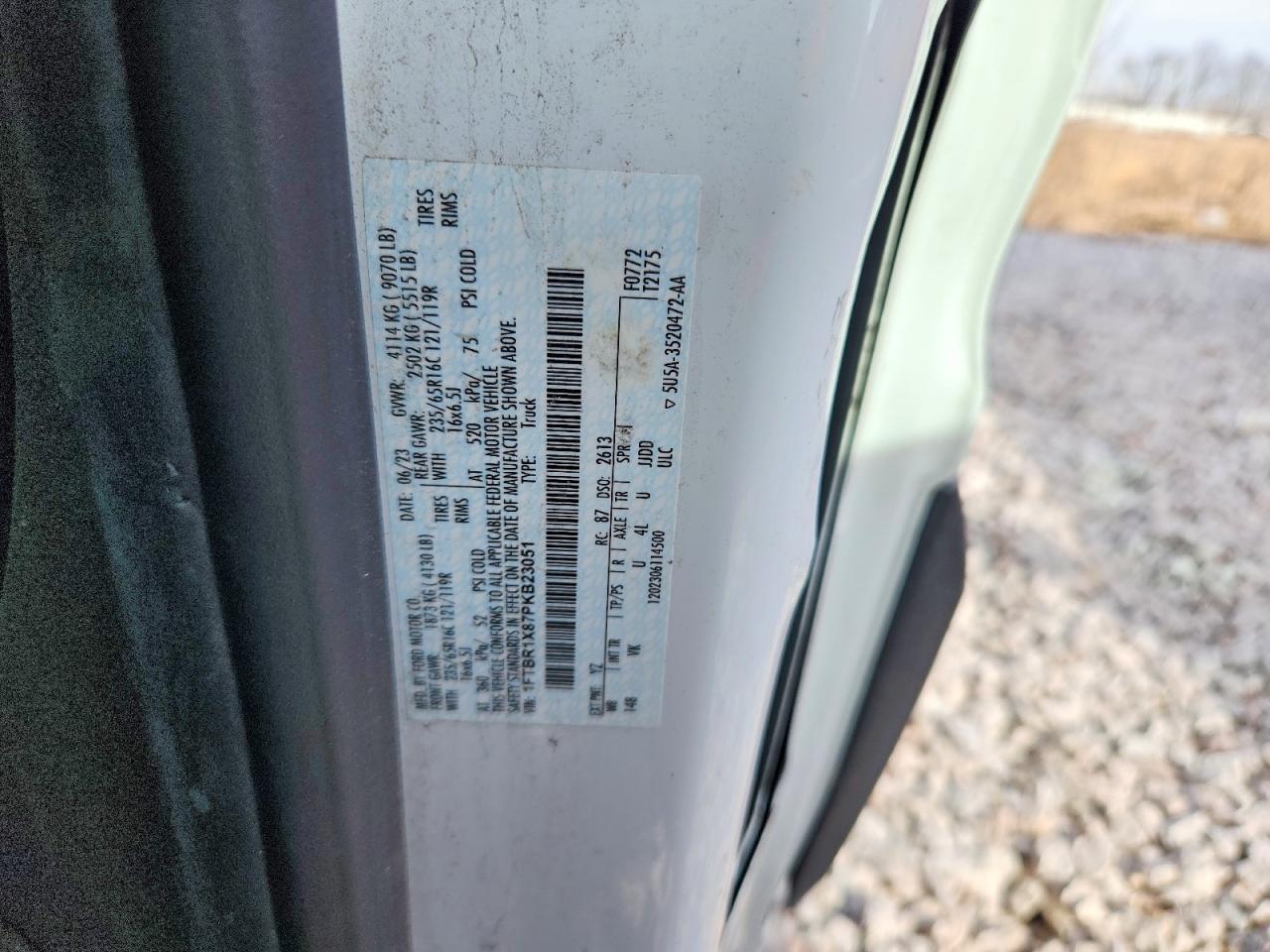 2023 FORD Transit