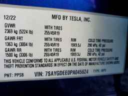 2023 TESLA MODEL Y