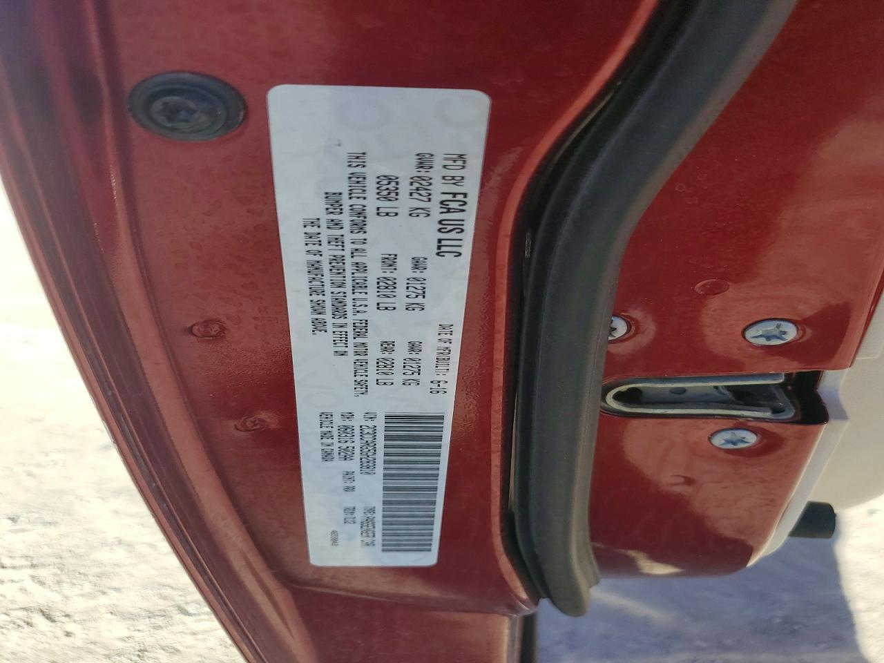 2016 CHRYSLER 300