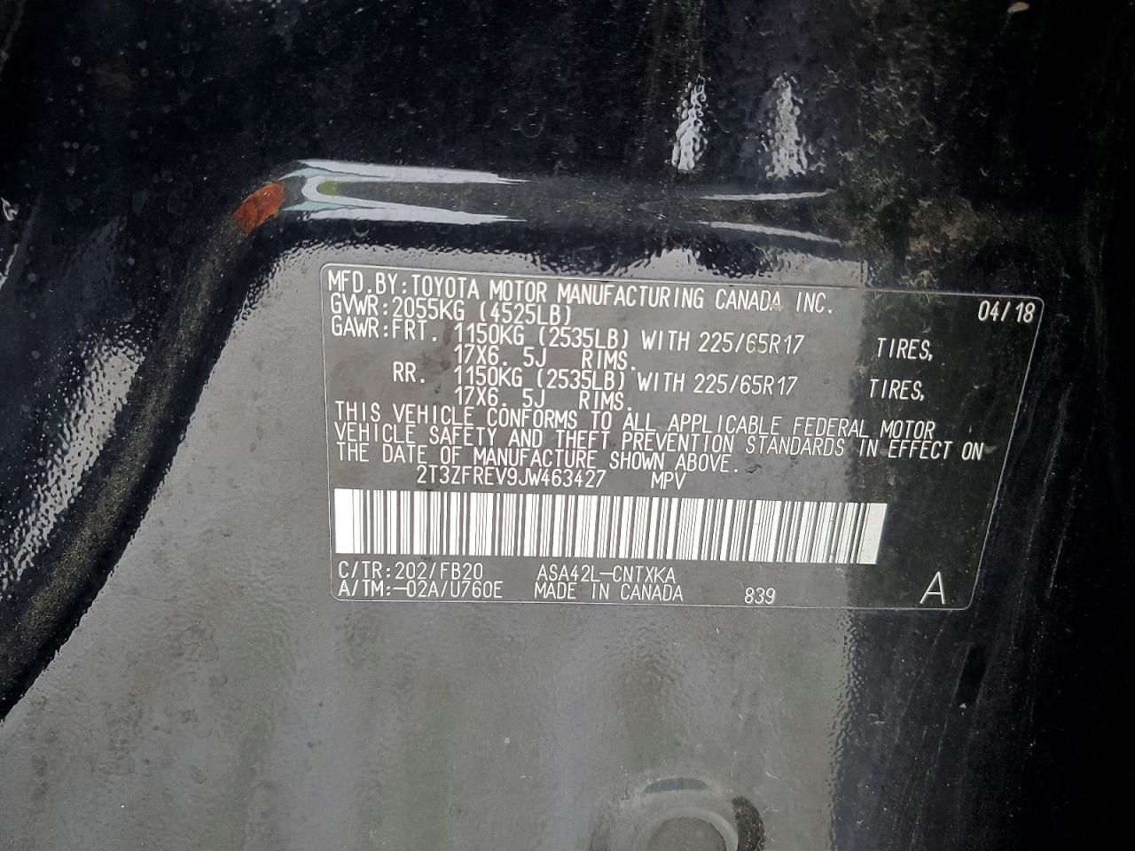 2018 TOYOTA RAV4