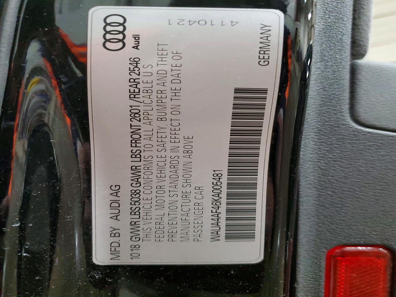 2019 AUDI S4