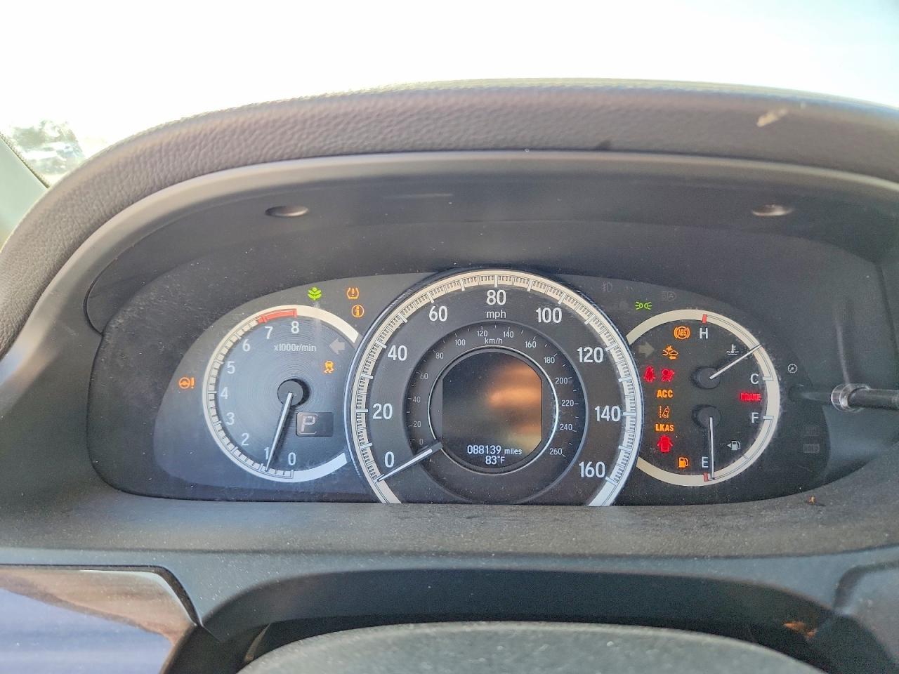 2016 HONDA ACCORD