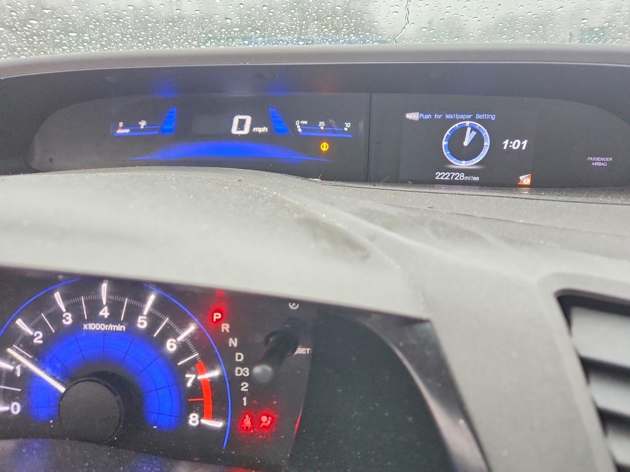 2012 HONDA CIVIC