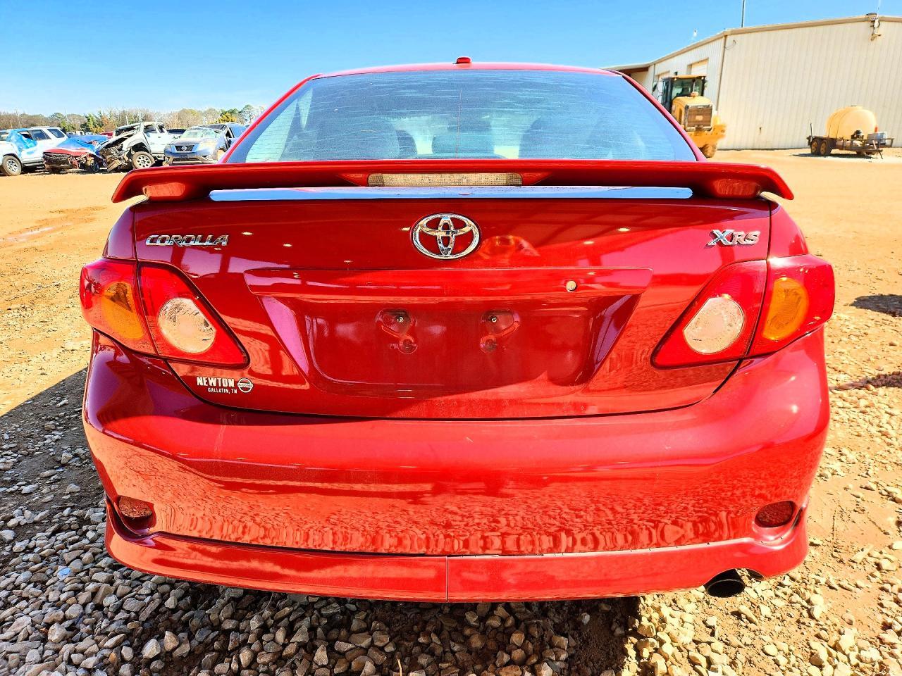 2009 TOYOTA COROLLA