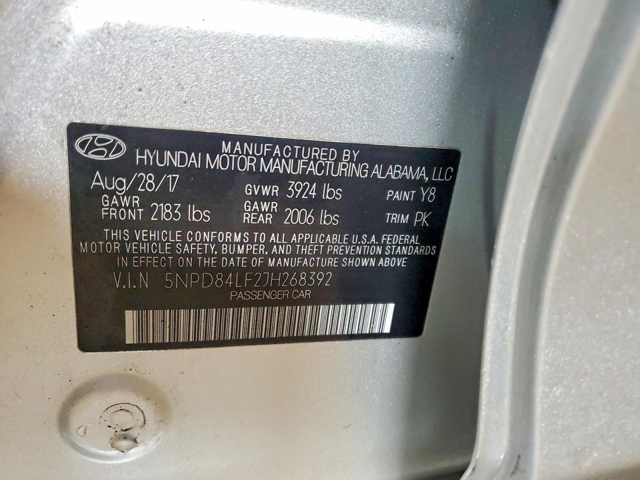2018 HYUNDAI ELANTRA