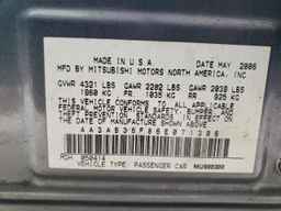 2006 MITSUBISHI Galant
