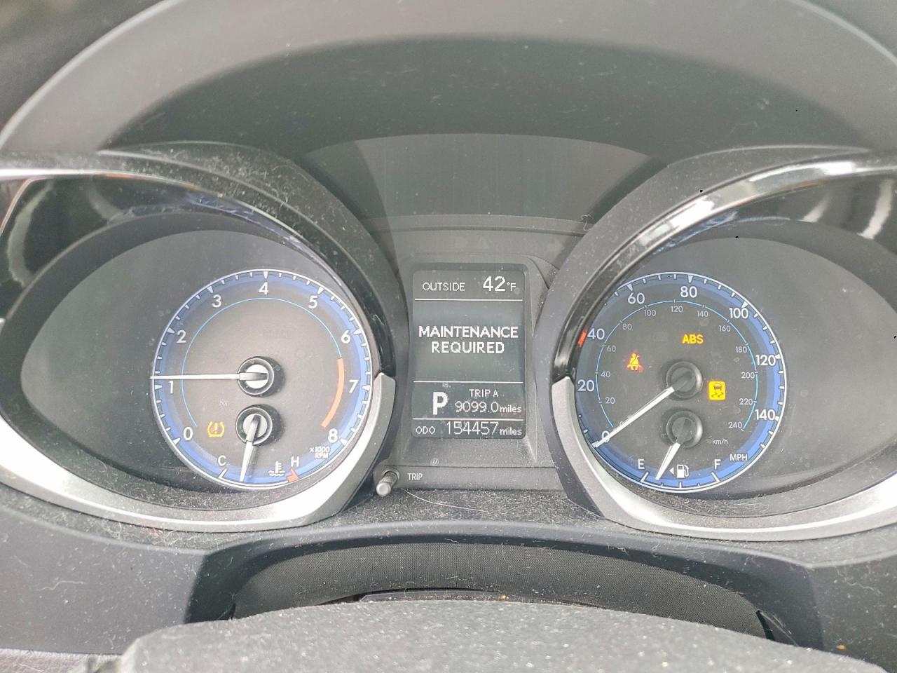 2016 TOYOTA COROLLA