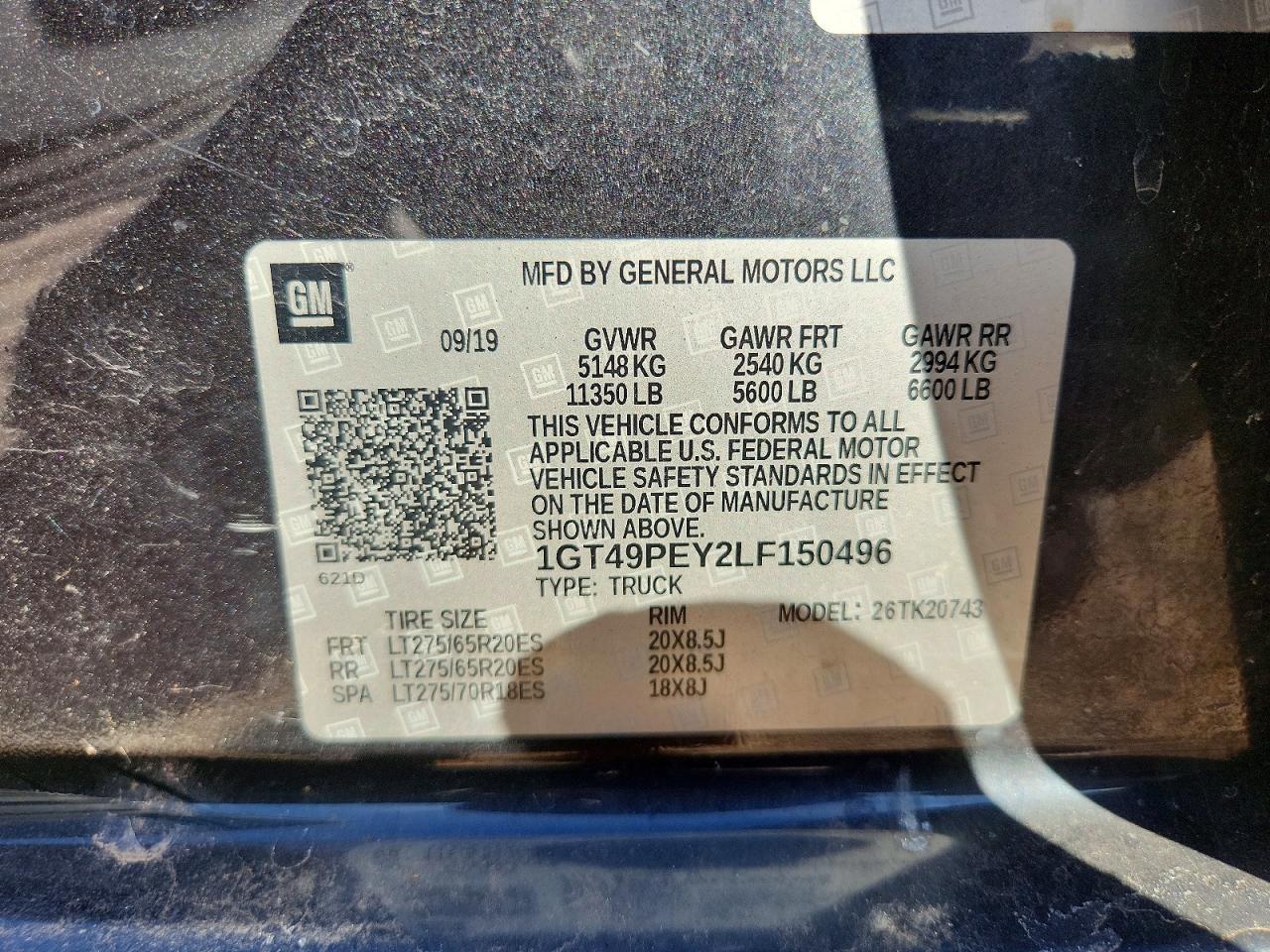 2020 GMC Sierra