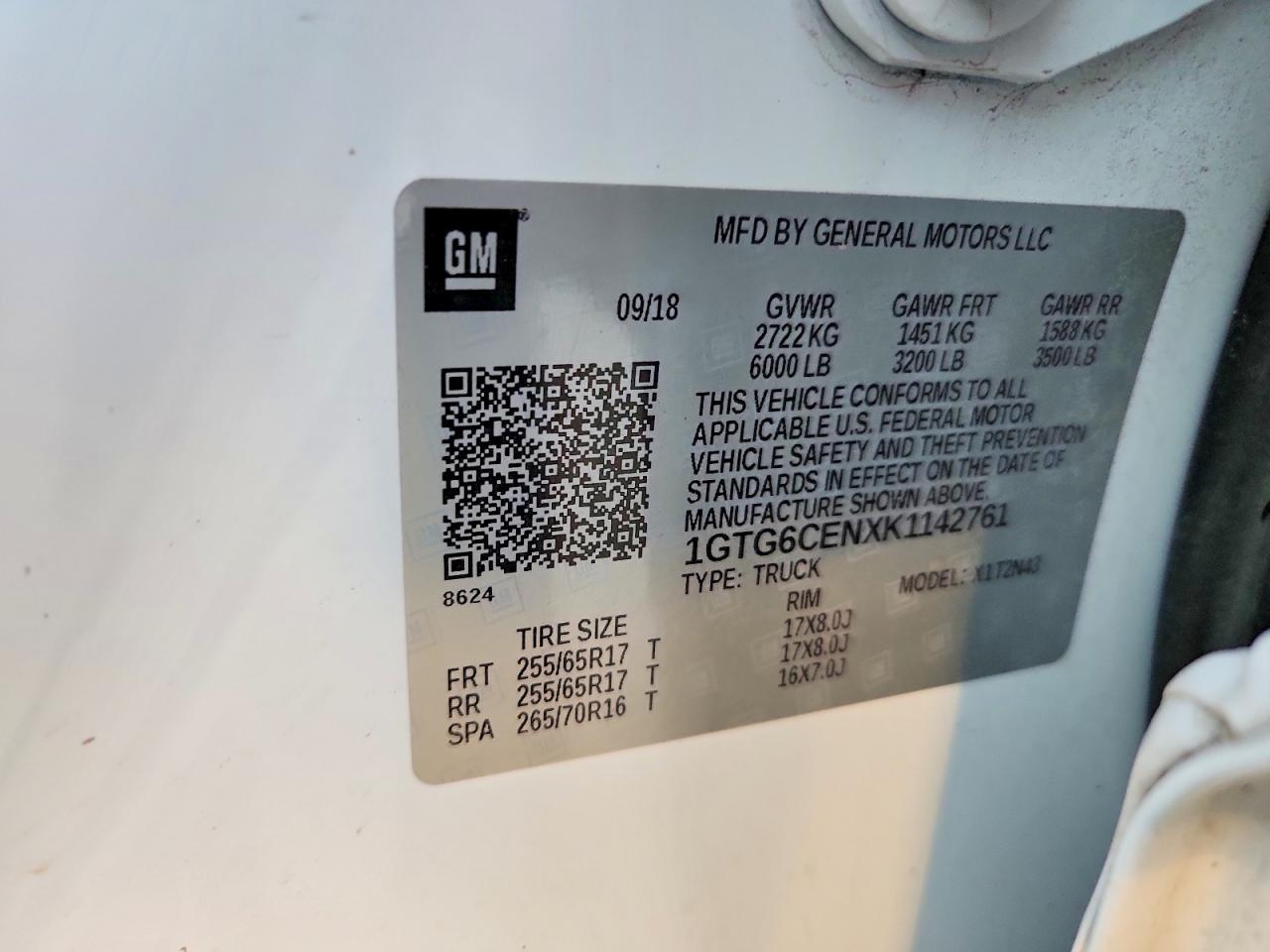 2019 GMC CANYON