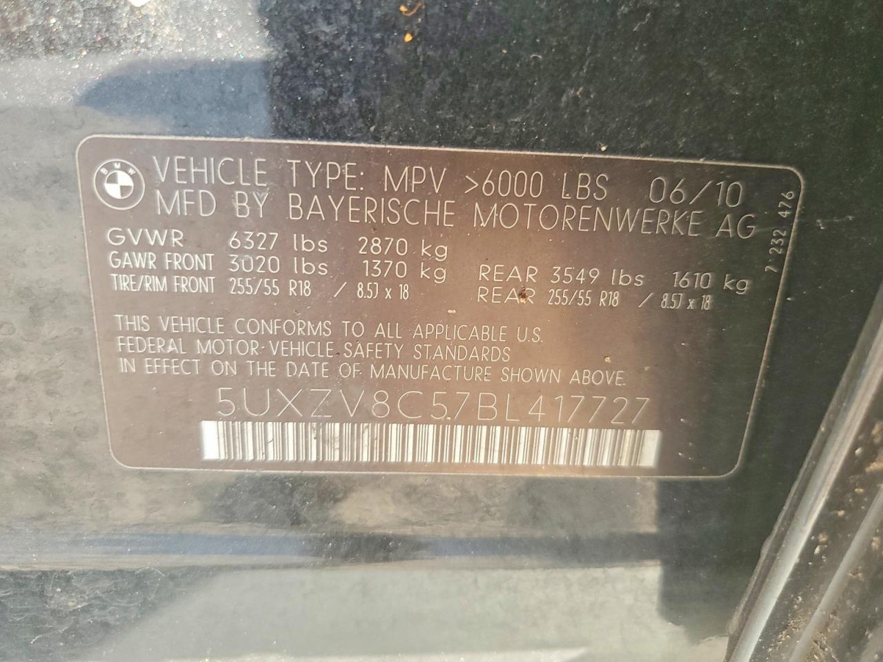 2011 BMW X5