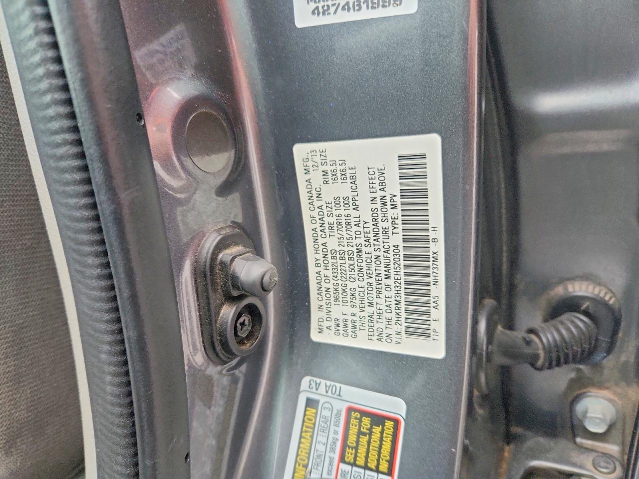 2014 HONDA CR-V