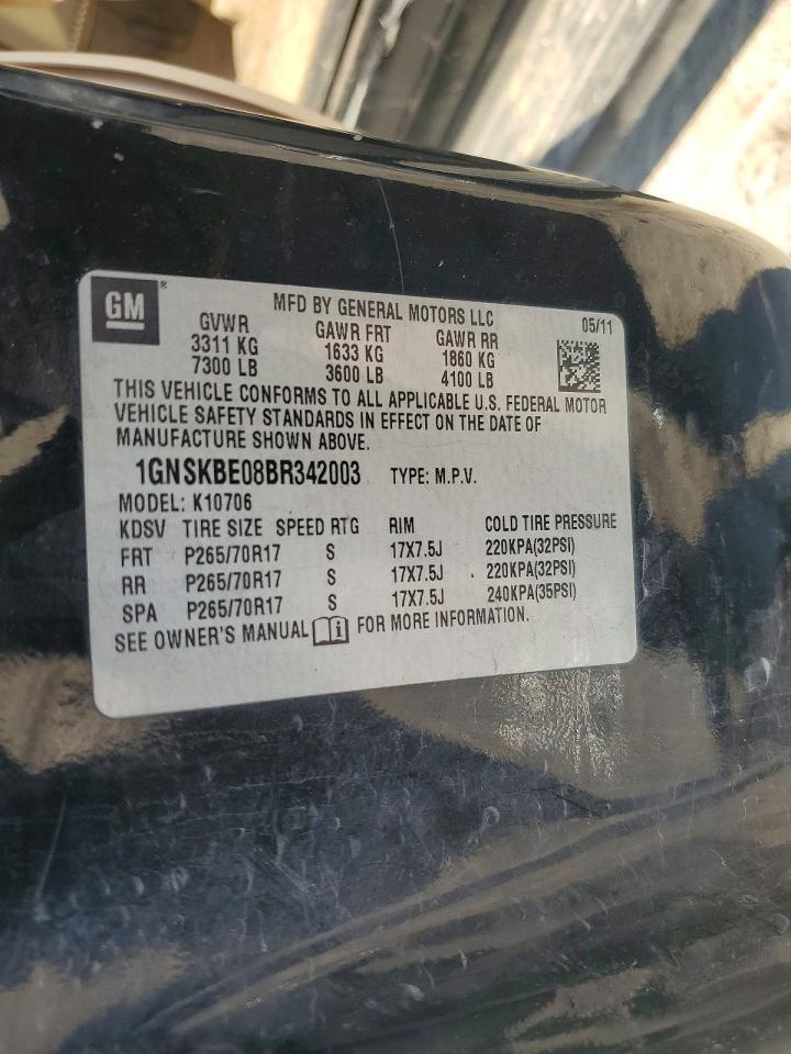 2011 CHEVROLET Tahoe