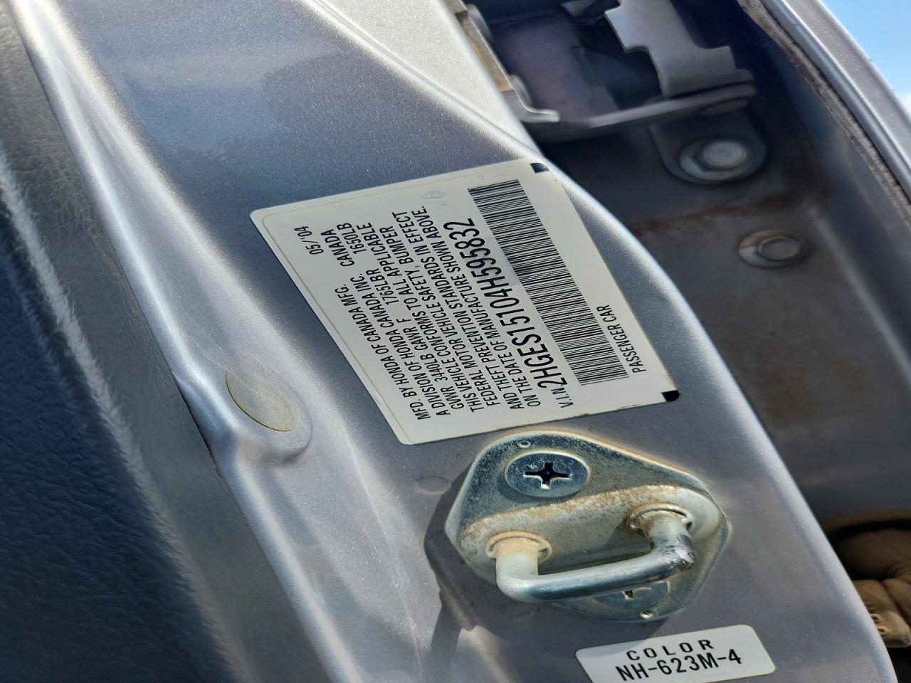 2004 HONDA CIVIC