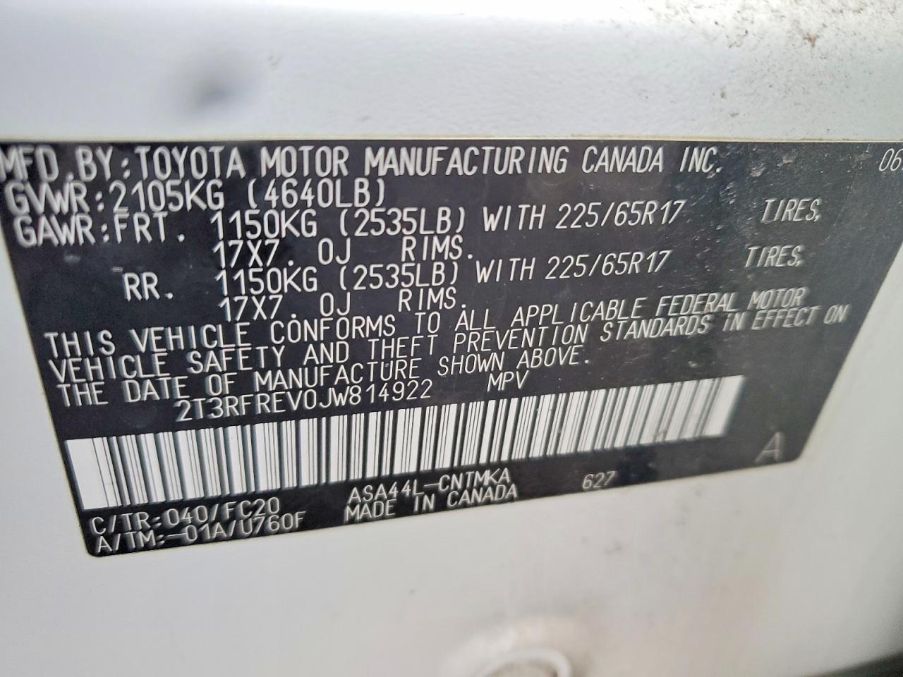 2018 TOYOTA RAV4