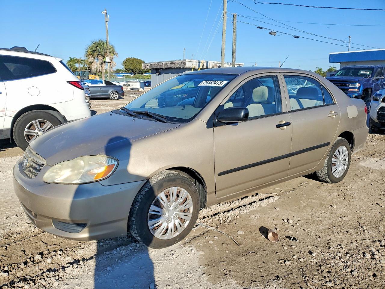 2004 TOYOTA COROLLA