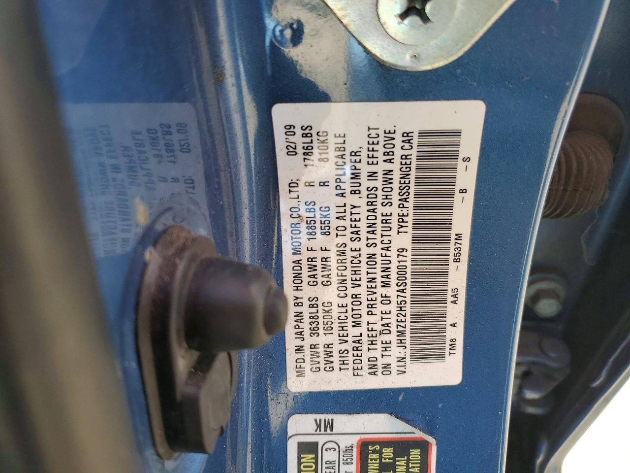 2010 HONDA Insight