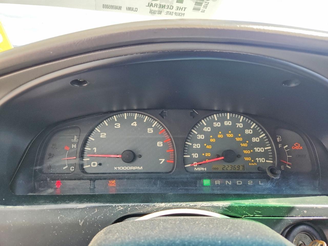 2001 TOYOTA 4Runner
